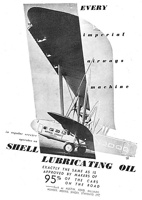Aeroshell Aviation Oil : Imperial Airways                        