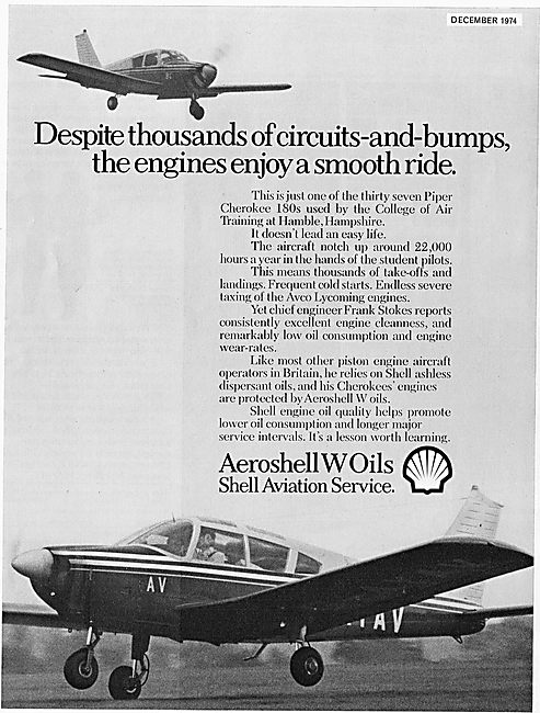 Aeroshell WOils. Shell Aviation Service                          