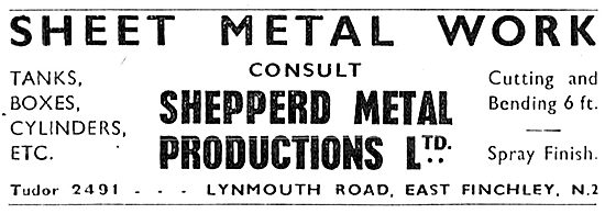 Shepperd Metal Productions - Sheet Metal Work                    