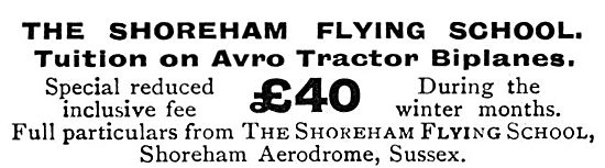 The Shoreham Flying School - 1914                                