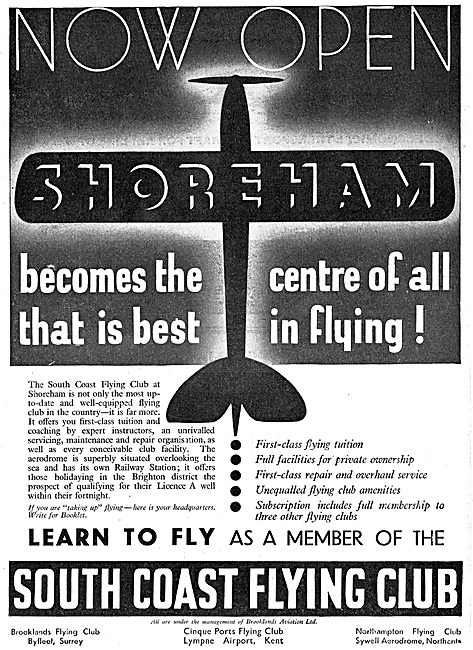 South Coast Flying Club Shoreham                                 