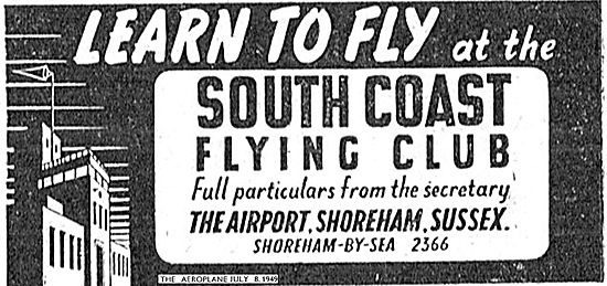 The South Coast Flying Club Shoreham                             