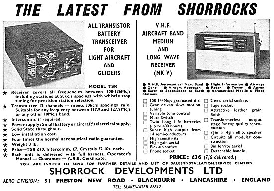 Shorrock Developments - VHF Radio Transmitter Receivers          