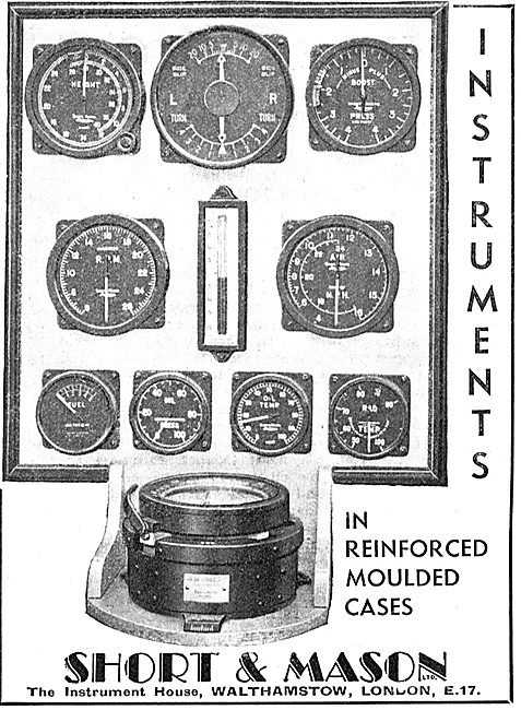 Short and Mason Aircraft Instruments                             