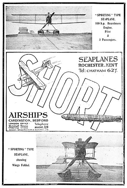Short Brothers Aircraft, Seaplanes & Airships - Sporting Seaplane