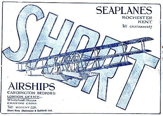 Short Seaplanes - Rochester Kent                                 