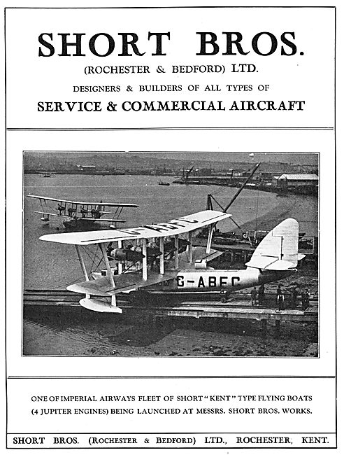 Short Kent Flying Boat 1932                                      