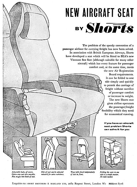 Short Aircraft Seats                                             