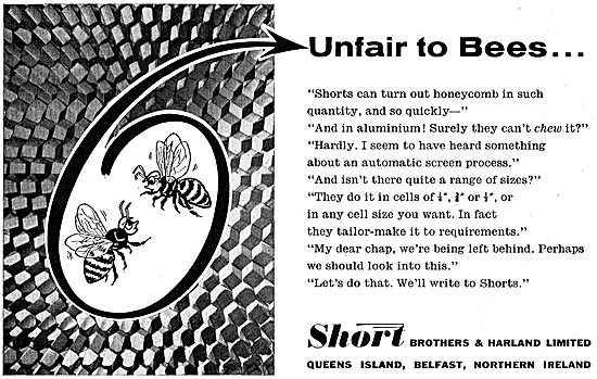 Short Brothers & Harland Honeycomb Structures                    