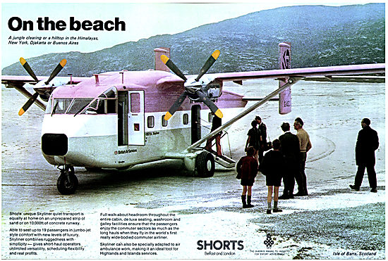 Short Skyliner 1972 - Short Skyvan                               