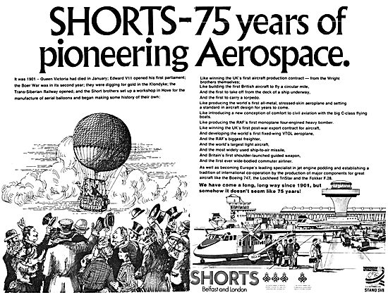 Shorts Aerospace 1976                                            