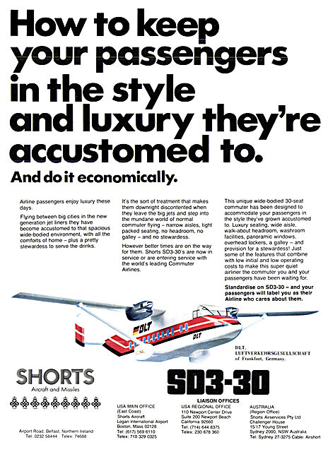 Shorts SD3-30 1977                                               