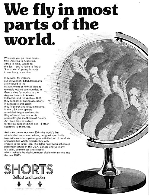 Shorts Aircraft 1977                                             