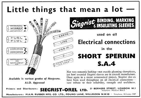 Siegrist-Orel Wire & Cable Sleeving & Marking Tools.             