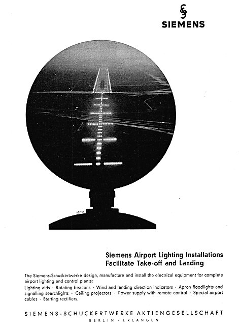 Siemens-Schuckert Airport Lighting                               