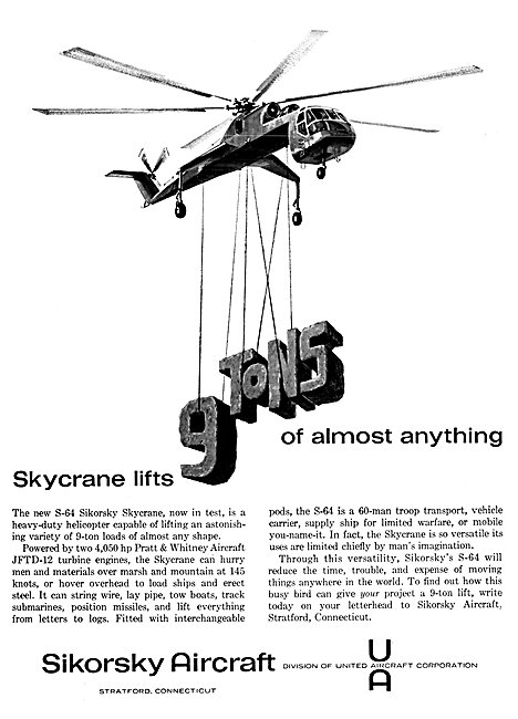 Sikorsky S-64 Skycrane                                           