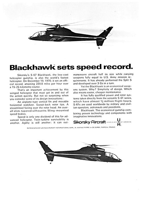 Sikorsky S-67 Blackhawk                                          