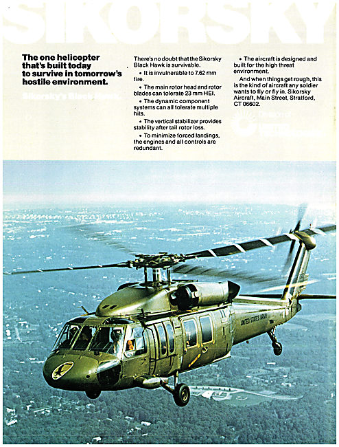 Sikorsky Black Hawk                                              