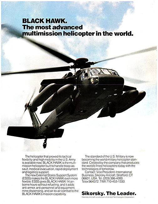 Sikorsky Black Hawk                                              