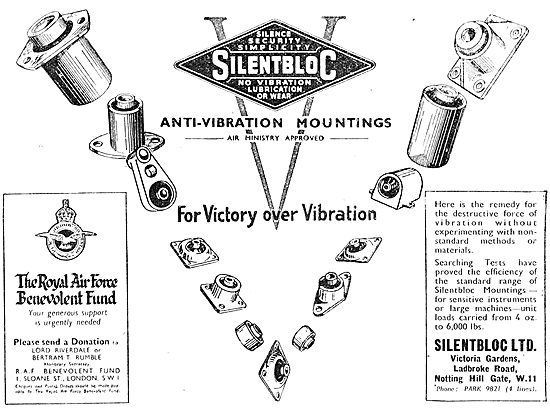 Silentbloc - Silentbloc Anti Vibration Mountings For Aircraft    