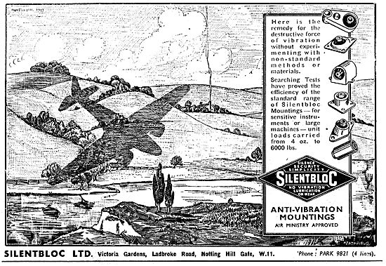 Silentbloc Air Ministry Approved Anti Vibration Mountings        