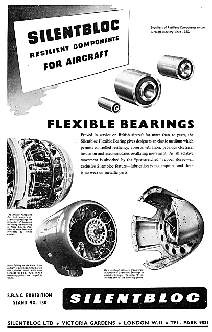 Silentbloc Anti-Vibration Mountings & Flexible Bearings          