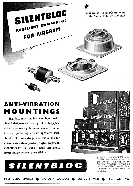 Silentbloc Anti Vibration Mountings                              