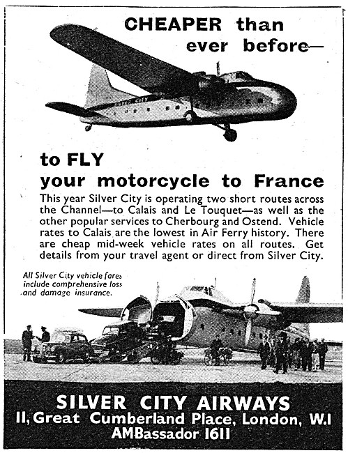 Silver City Airways - Bristol Freighter                          