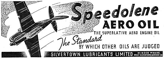 Silvertown Aero Engine Oil                                       