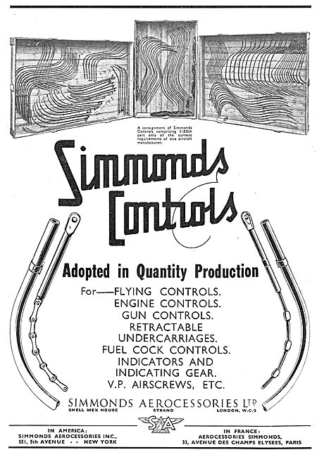 Simmonds Aircraft Controls                                       