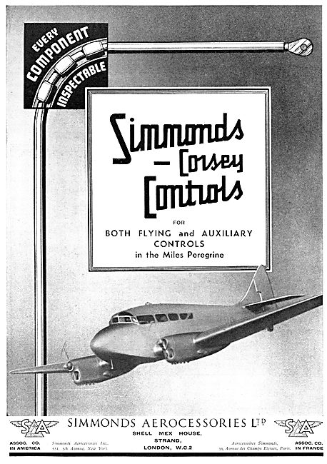 Simmonds Aerocessories - Simmonds-Corsey Controls                