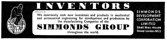 Inventors Wanted By The Simmomds Group                           