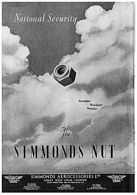Simmonds Aerocessories : Simmonds Nut                            