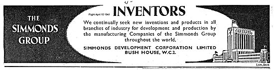 Inventors Wanted By The Simmomds Group                           