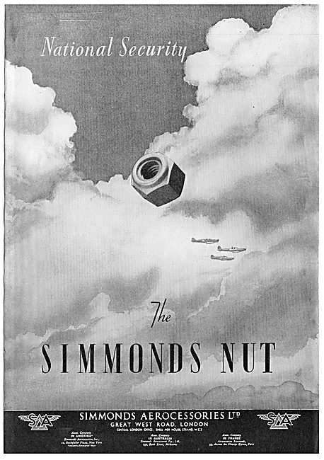 Simmonds Aerocessories : Simmonds Nut                            