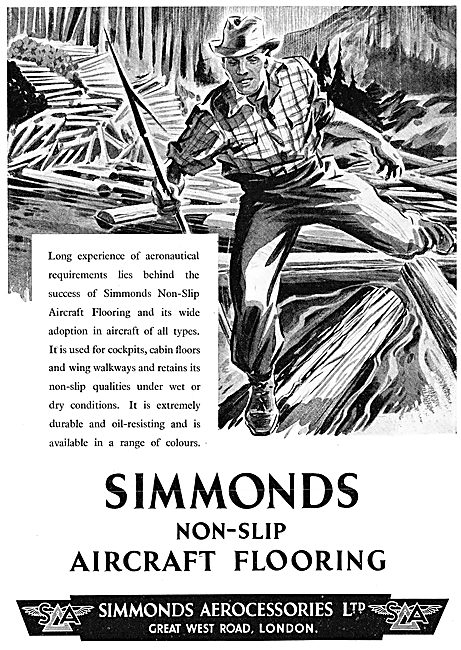 Simmonds Aerocessories - Non Slip Aircraft Flooring              