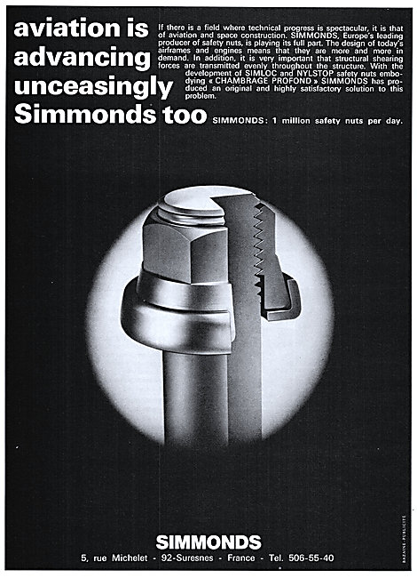 Simmonds Safety Nuts & Fasteners - SIMLOC NYLSTOP                