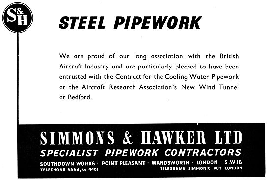 Simmons & Hawker. Specialist Industrial Pipework Contractors     