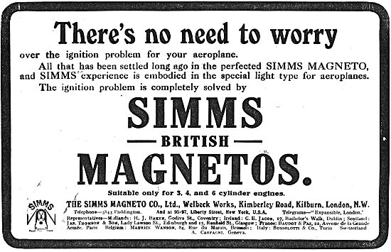 There's No Need To Worry If You Use Simms Magnetos               