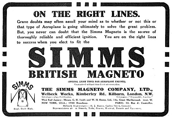 Get On The Right Lines With Simms Aero Engine Magneto            