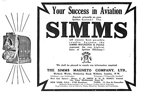 Simms Magneto's For Your Success In Aviation                     