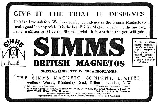 The Simms Aeroplane Magneto - Give It The Trial It Deserves      