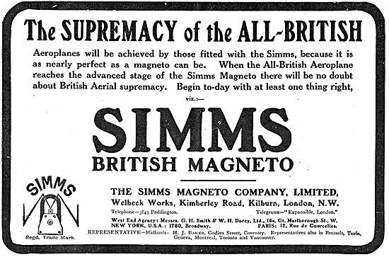 The Supremacy Of Simms Magnetos                                  