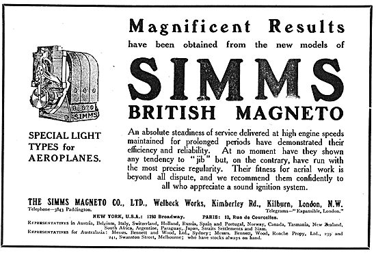 Use Simms Magnetos For Magnificent Results                       