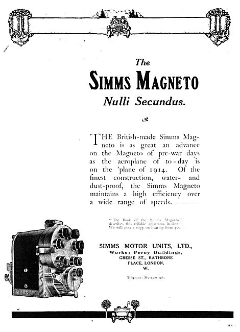 Simms Magnetos                                                   