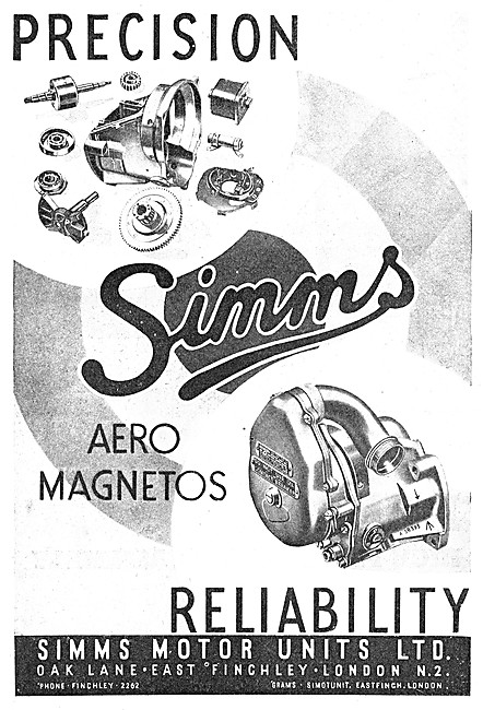 Simms Aero Magnetos                                              