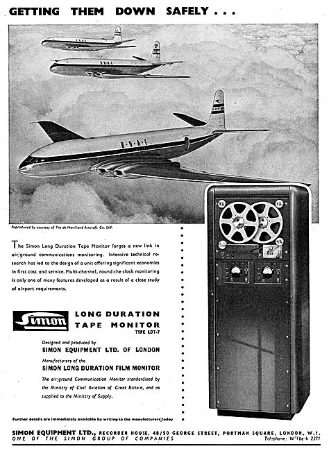 Simon Equipment ATC Airport Control Monitoring Equipment         