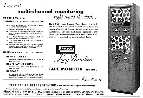 Simon Equipment ATC Airport Control Monitoring Equipment         