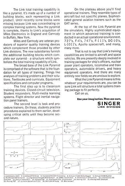 Singer Link Flight Simulators                                    