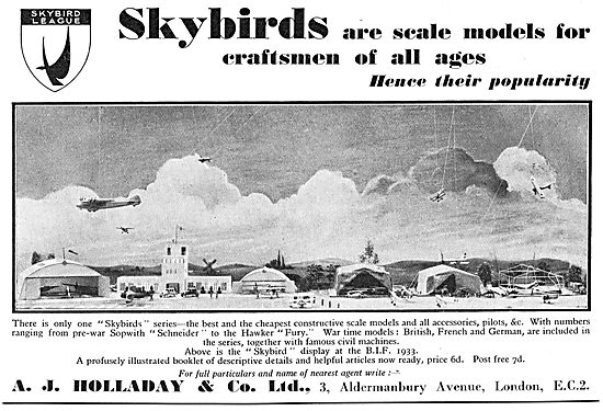 Skybirds Scale Aircraft Models For Craftsmen                     